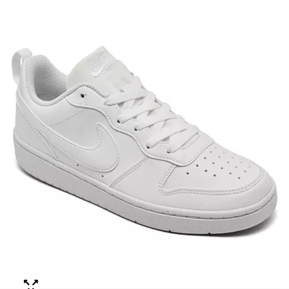 NikeBig Kids Court Borough Low Recraft Casual Sneakers from Finish LineLace up - Picture 1 of 8